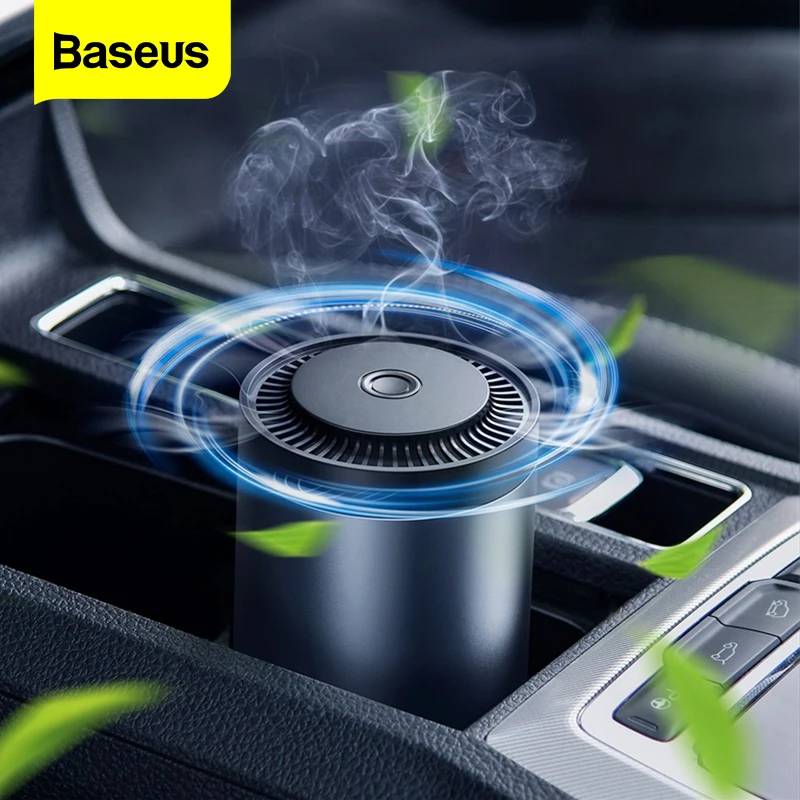 

Baseus Car Air Freshener Auto Perfume Diffuser With Formaldehyde Purifier Metal Aromatherapy Cup Car Smell Fragrance Diffuser