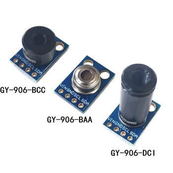 

GY-906 MLX90614 MLX90614ESF non-contact Infrared Temperature Sensor Module IIC Interface IR Sensor Compatible GY906