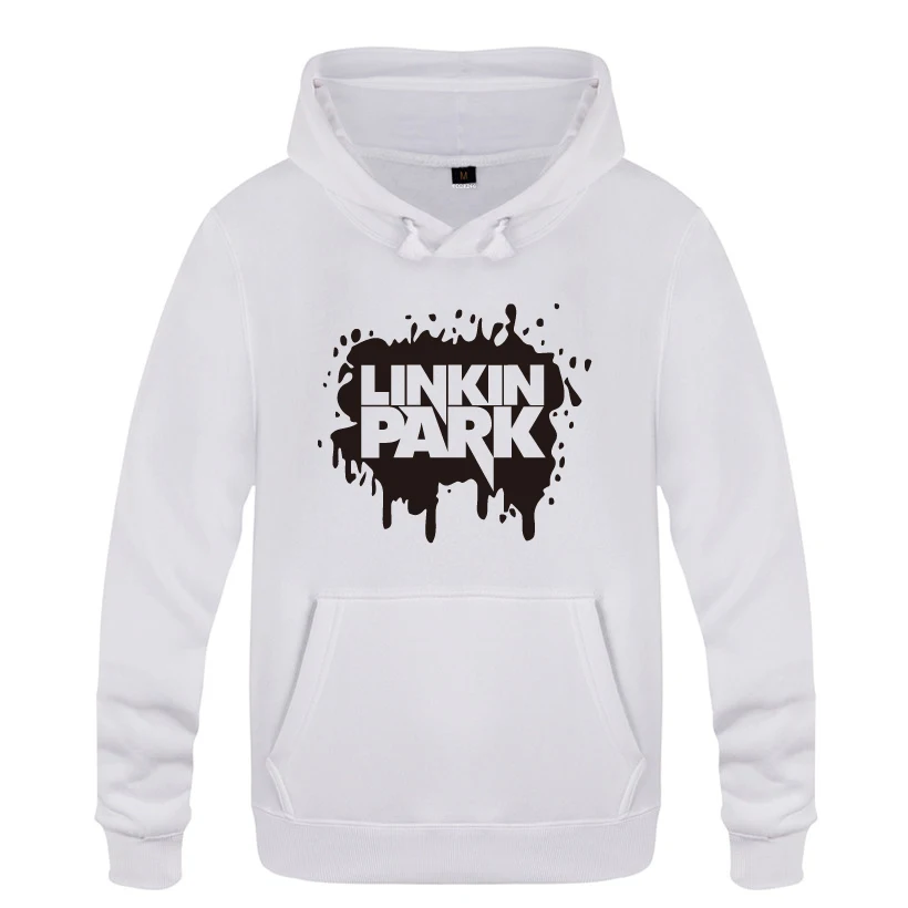 LINKIN PARK толстовки рок-группы мужские мужские пуловеры флисовые толстовки с капюшоном - Цвет: BAY HET