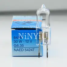 OSRAM 64261 12V30W G6.35 щелевая лампа, микроскоп галогенная Вольфрамовая лампа шарик/лампа