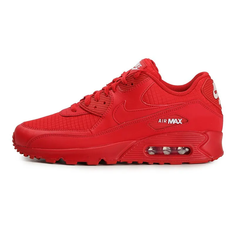 Original Authentic NIKE AIR MAX 90 ESSENTIAL Running Shoes for Men Fashion Comfortable Leisure Fitness Jogging Sneakers AJ1285