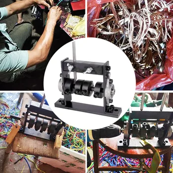 

1-30mm 2 Sets Wire Stripping Machine Hand Tool Home Disassemble Locking Manual Peeling Recycling Cutting Scrap Cable Industry