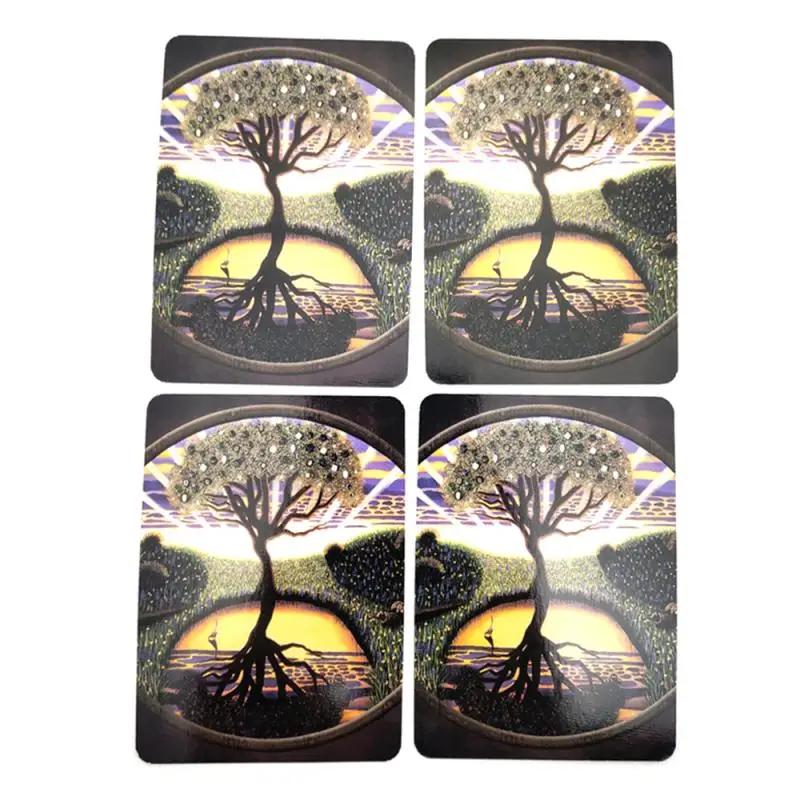 Earth Magic Oracle Cards: A 48-Card Deck and Guidebook by Steven D. Farmer Family Gift Party Playing Card Game Entertainment