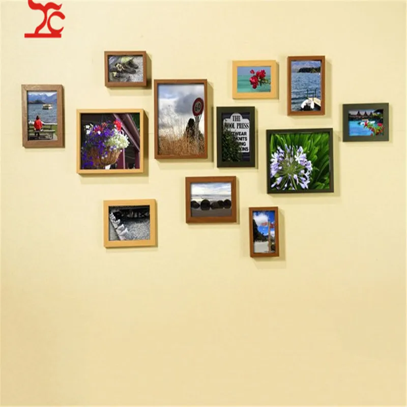 Wooden Picture Photo Wall Frame A4/5"/6"/7"/8" Multi-size Room Decor Hot Style 