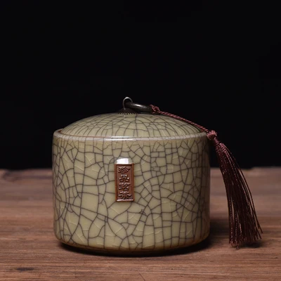 Герметичные чайные банки Longquan Celadon, упаковка для чая, портативная Чайная Коробка для путешествий, чайная банка, чайная баночка, резервуар для хранения - Цвет: Бургундия