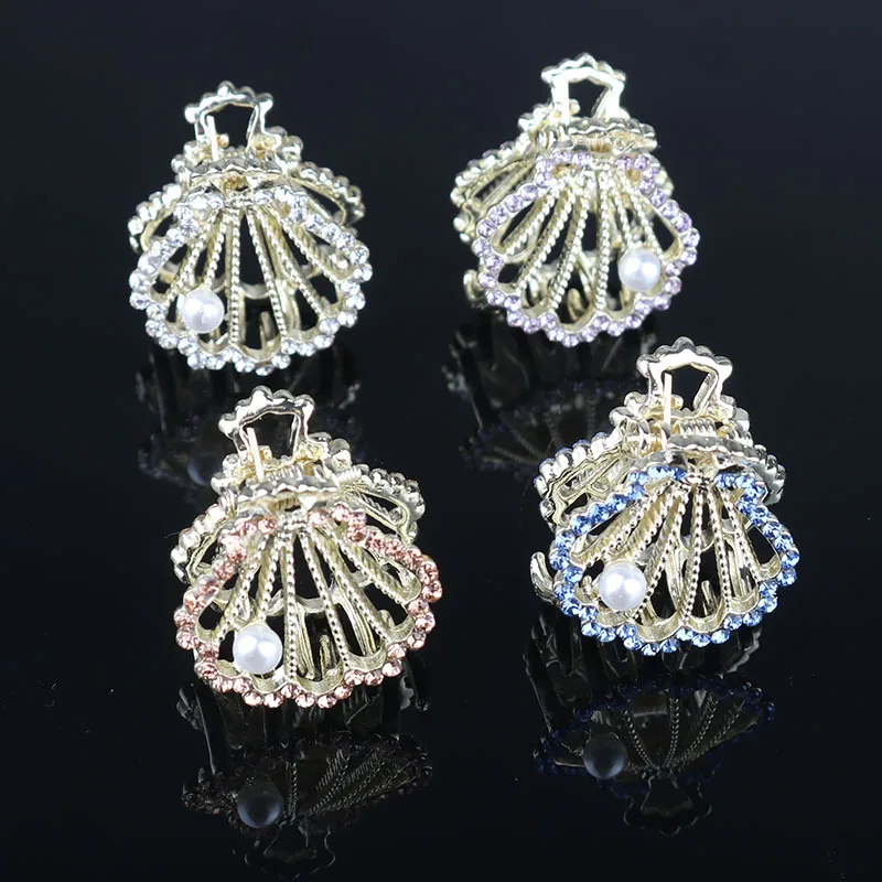 Style2 Random Hosun YMFJ-0142, модные заколки для волос для женщин, элегантная заколка в виде морской звезды, хрустальные стразы, шпильки, инструменты для укладки волос, аксессуары для волос - Цвет: Style2 Random