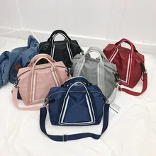 Портативная дорожная сумка для хранения Большая вместительная сумка Простая Дорожная сумка через плечо сумка в Корейском стиле