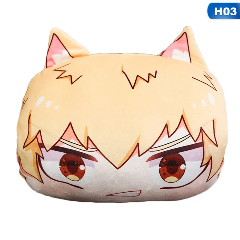 H03 My Hero Academy аниме плюшевые игрушки Boku Yoh Asakura Katsuki Bakugo Shoto Toooroki Подушка Плюшевые игрушки из мультфильмов подарок для девочек - Цвет: H03