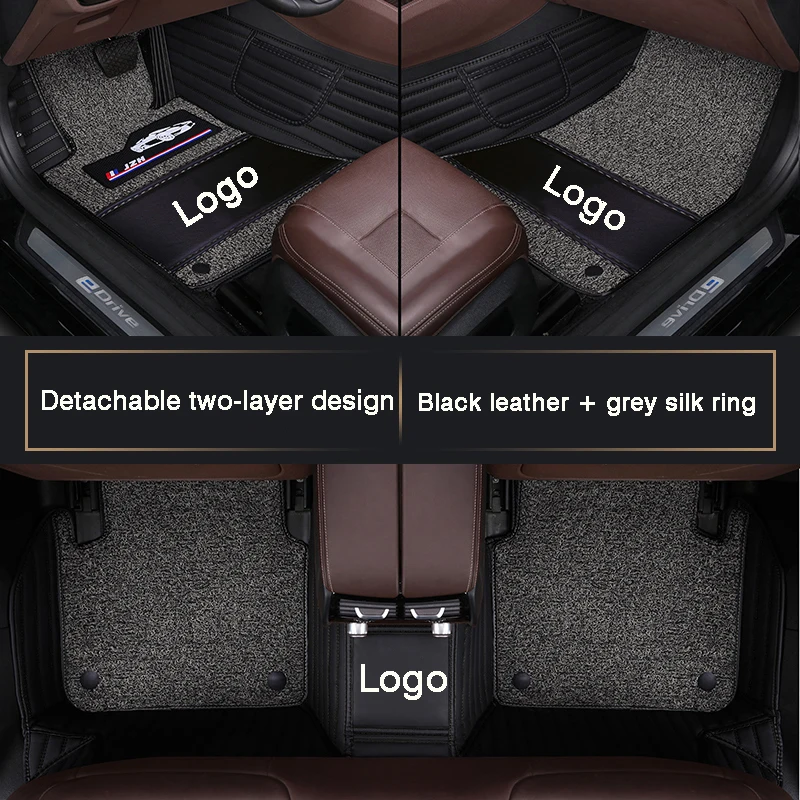 HLFNTF полный объемный автомобильный коврик для VOLKSWAGEN vw passat b5 touran 2005 Touareg polo sedan golf 6 sharan wat автомобильные аксессуары