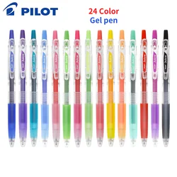 Stylo Gel à pression, 24 couleurs, séchage rapide et lisse, LJU 10UF/0.38mm, 0.5, 2021 
