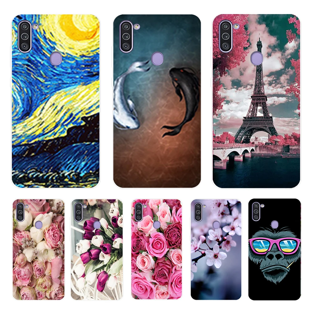Custodia Cool Per Samsung Galaxy A11 A20 A30 M11 Custodia Custodia Morbida In Silicone Per Samsung M11 A30 A20 A11 Custodia M 11 A20S Cover Posteriore