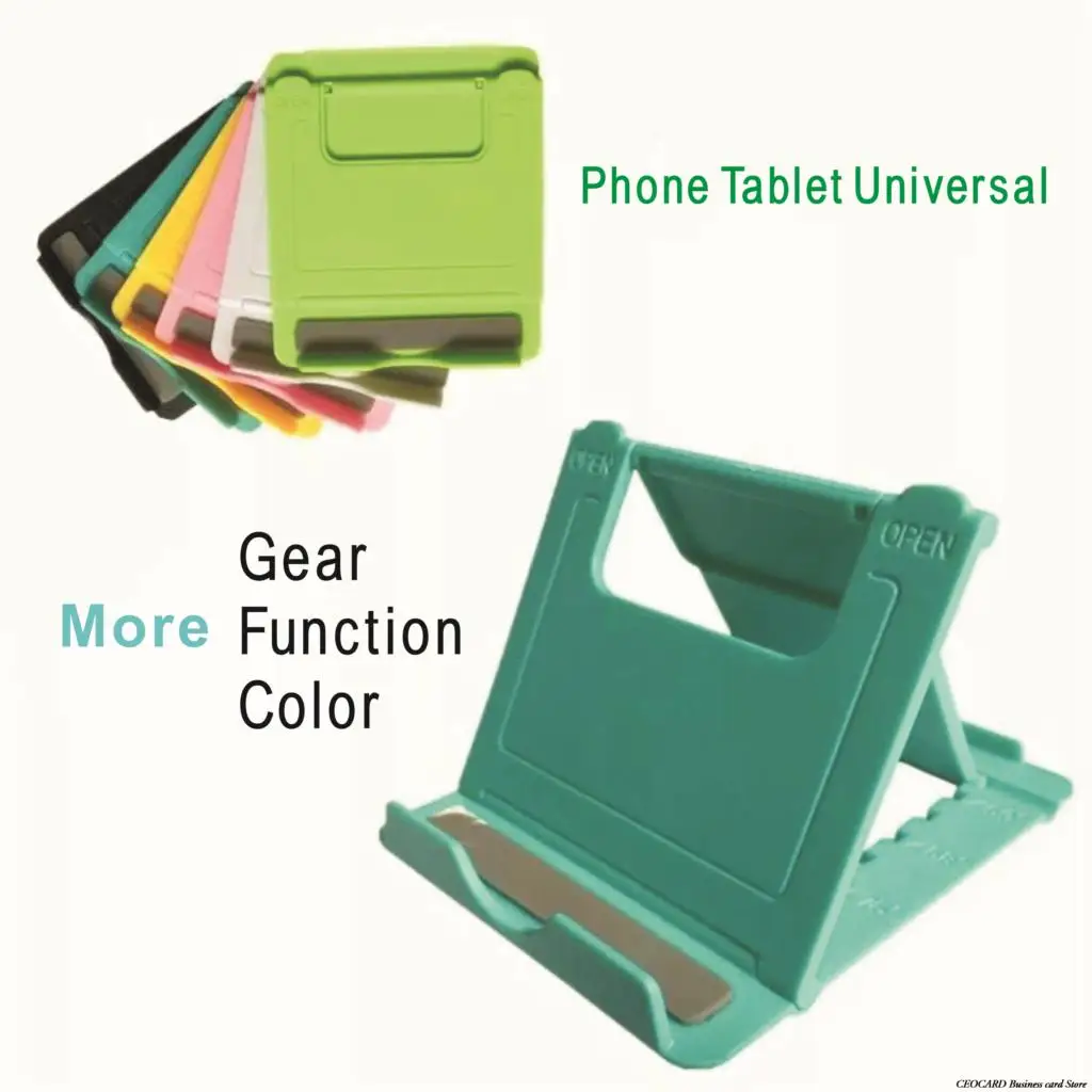 Universal Folding Table Cell Phone Support Plastic Holder Desktop Stand