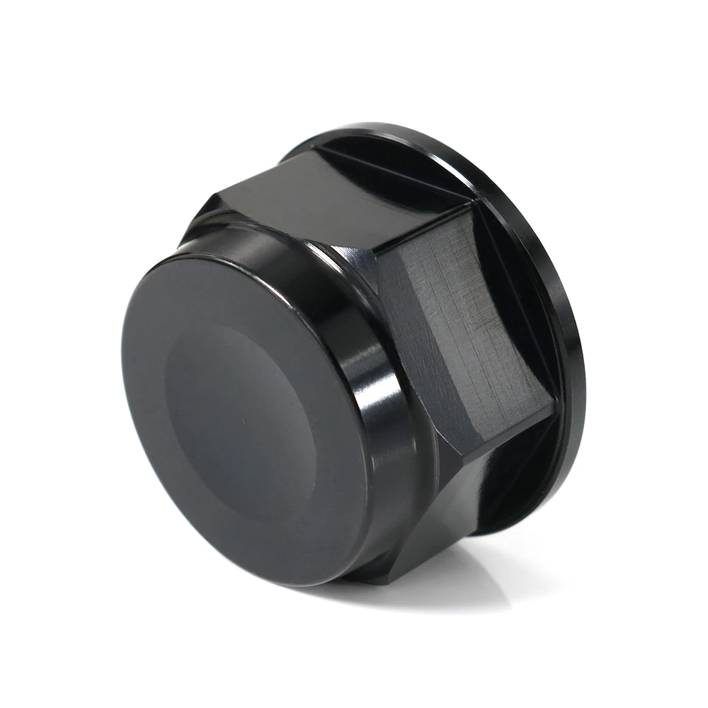 CNC Billet Aluminum Steering Stem Nut For YAMAHA FZ6 FZ6R MT-09 FJ
