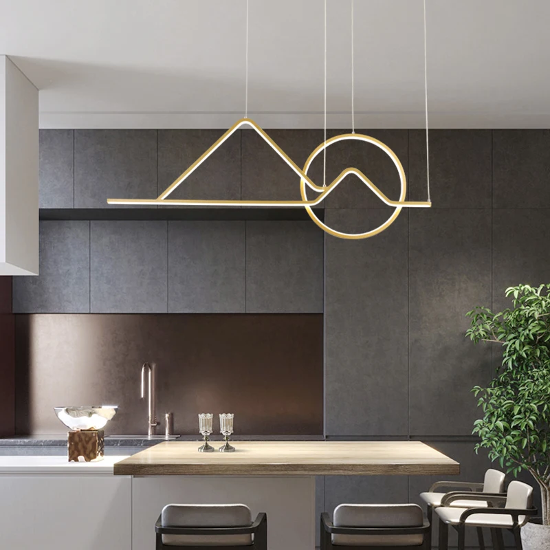 

Nordic Black/Gold chandelier lights indoor lights for Bedroom Living Dining Bar Cafe Restaurant Decoration product Lamp Fixture
