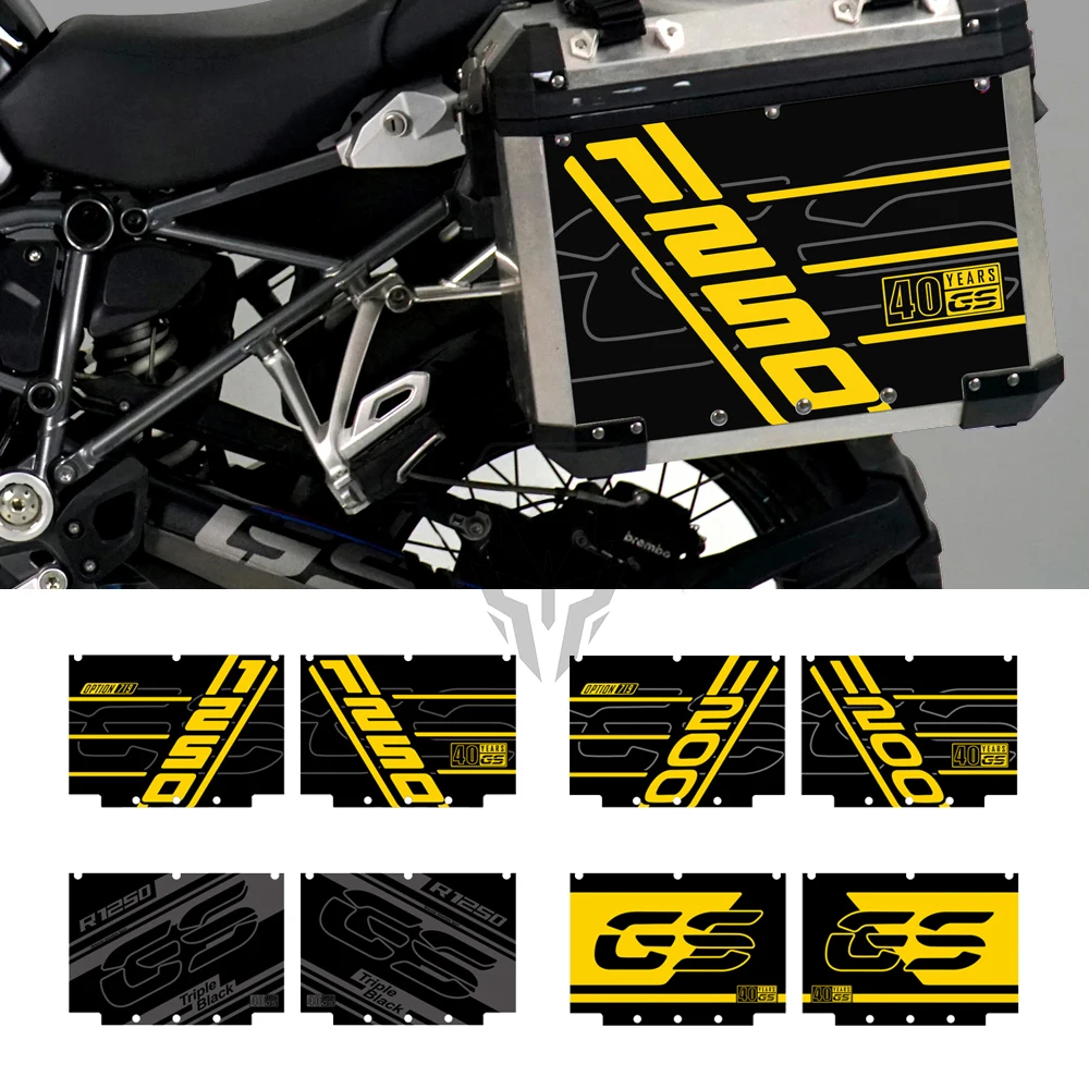 

For BMW 2004-2021 R1200GS R1250GS Adventure Adv Panniers 40 Year GS Sticker