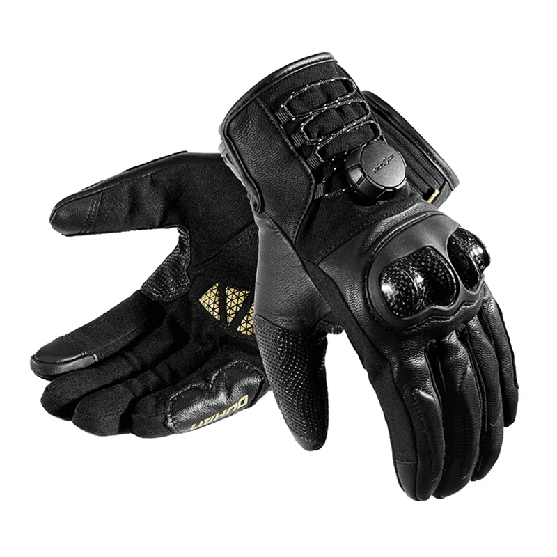 

DUHAN Spring Motorcycle Gloves Touch Screen Breathable Riding Sport guantes moto Protective Leather Moto Gloves Autumn gant moto