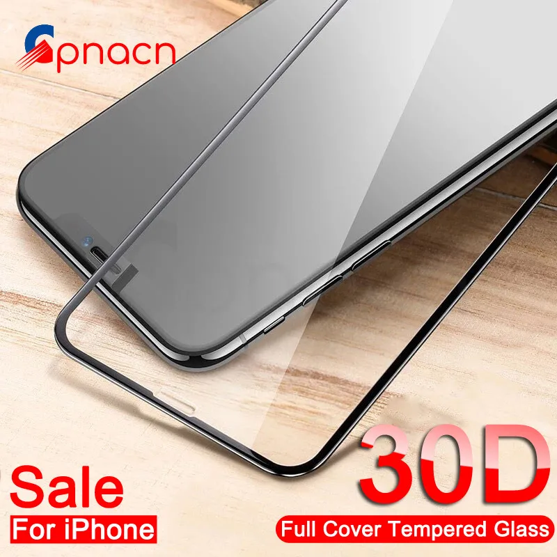30D Schutz Gehärtetem Glas Auf Die Für iPhone 6 6s 7 8 Plus X Glas Screen Protector Für iPhone XR X