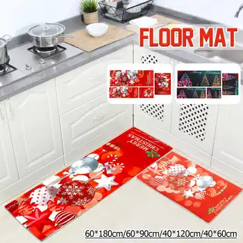 

Long Kitchen Mat Bath Carpet Floor Rug Bedroom Home Living Room Entrance Doormat Anti-skid Water Absorption Exquisite Floor Mat