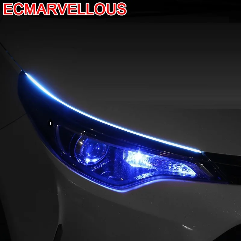 Para Auto Iluminaciones Accessories Lighting Luces Coche Barra Car Led Light Headlight Daytime Running Universal Signal Lamp | Автомобили