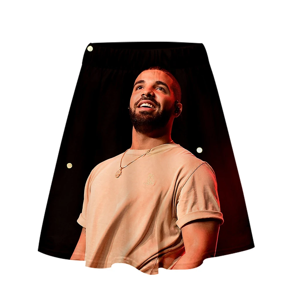 Плиссированная летняя юбка Drake And Rihanna, Kawaii, высокая талия, как меня зовут, женские танцевальные юбки,, Прямая поставка