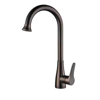 

Benefit Margin Full Copper Kitchen Dish Basin Hot And Cold Water Tap Wire Drawing Kitchen Faucet