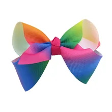 Европа и Америка, AliExpress, градиентная заколка-бабочка, радужная детская заколка, цветная заколка утка для волос