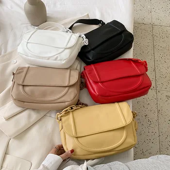 

women's bag Bags For Women Brand Original Design Handbag 2020 Fashion Casual Shoulder Messenger Bag Joker Solid Color Square Bag