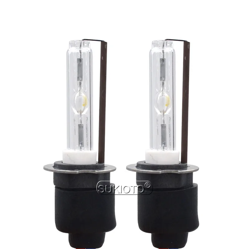 SUKIOTO Original 35W Xenon Bulb Cnlight H1 5000K H7 H11 6000K HB3 9005 HB4 D2H 4300K HID Car Headlight Replacement Bulb Lamps (10)