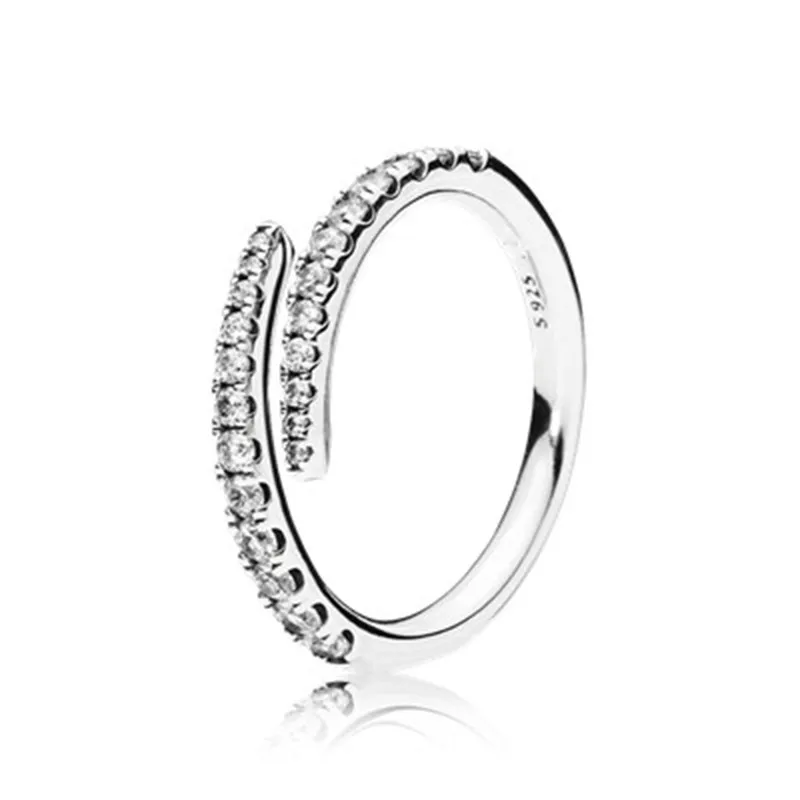 

NEW100% 925 Sterling Silver Shooting Star Ring Fit diy Original Charm rings Free mail