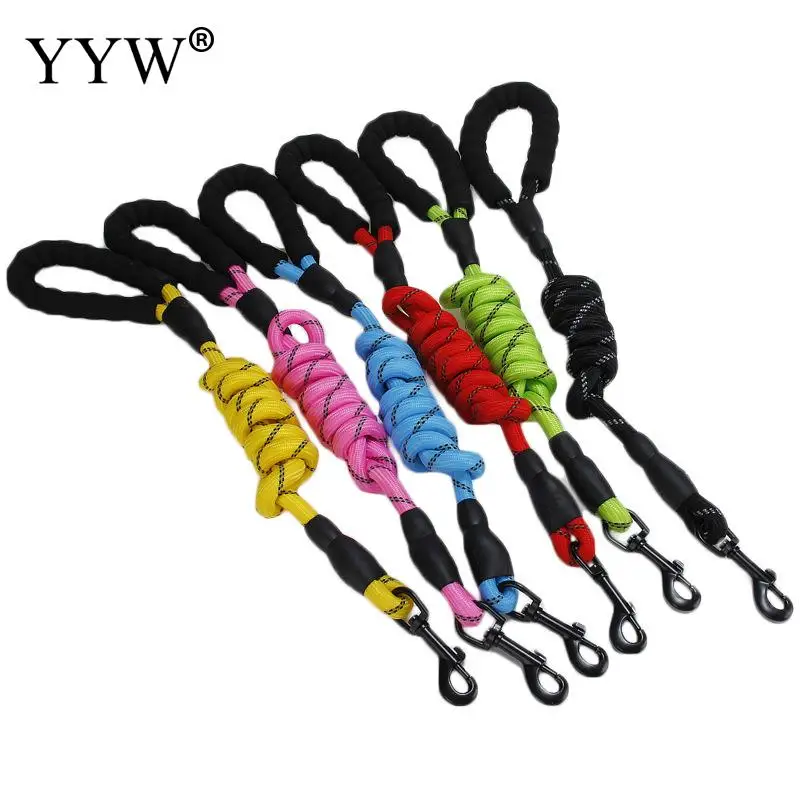 Dog Collar Leash Harness Lead Collar For Dog Tape Polyester Rope Adjustable Training Walking Dog Products Pet Supplies Leashes