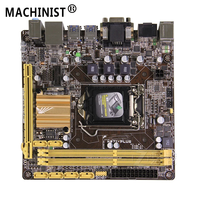 

For ASUS H87I-PLUS Desktop motherboard Intel H87 LGA 1150 Mini-ITX DDR3 16GB SATA3.0 USB3.0 100% fully Tested Free shipping