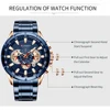 CURREN New Mens Watches Fashion Stainless Steel Sport Quartz Watch Men Luxury Brand Chronograph Military Waterproof Wristwatch ► Photo 3/6