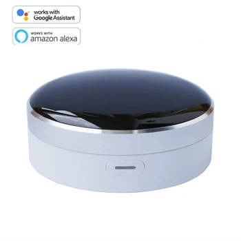 

Tuya App Universal IR Smart Remote Controller WiFi+Infrared Home Control Hub 360 Degrees for Google Assistant Alexa Siri