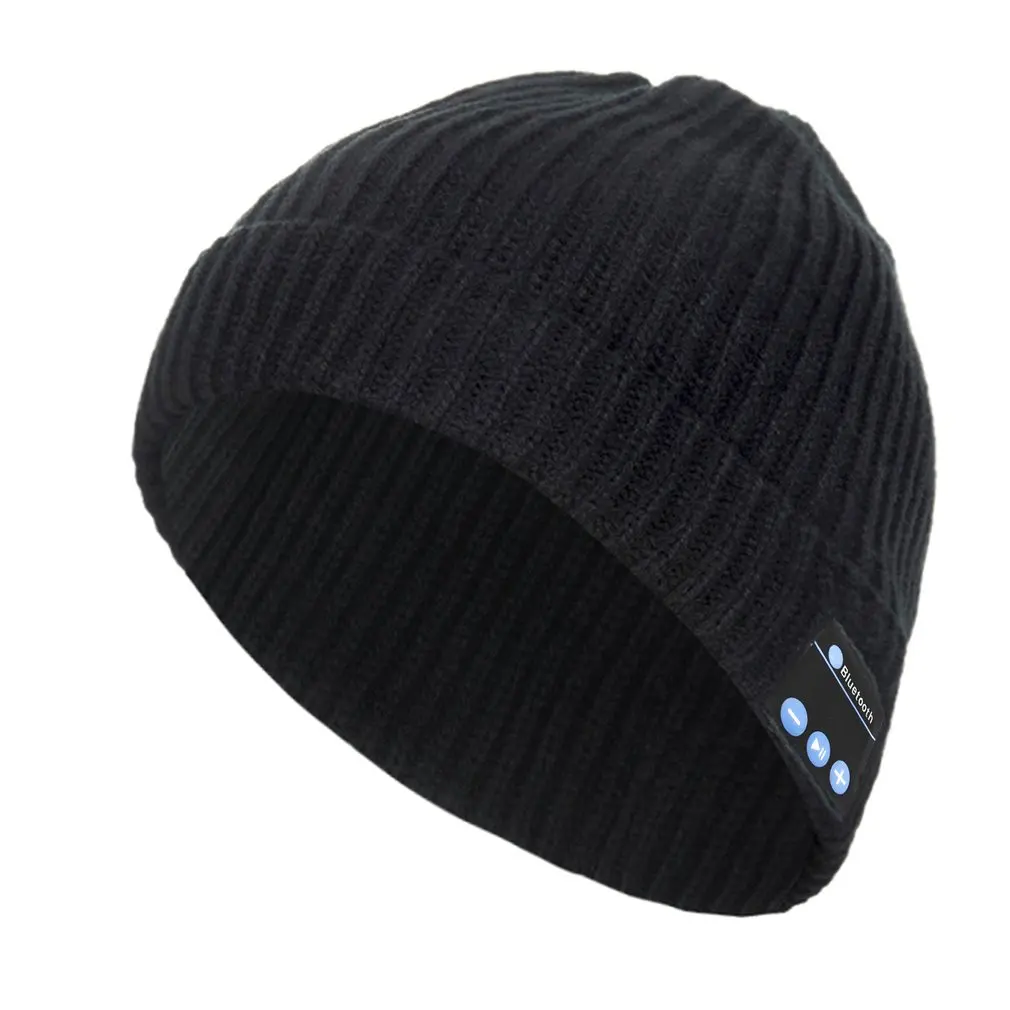 

Wireless Music Hat Universal Smart Caps Headset Earphone Warm Beanies Winter Hat With Speaker Mic for Sports