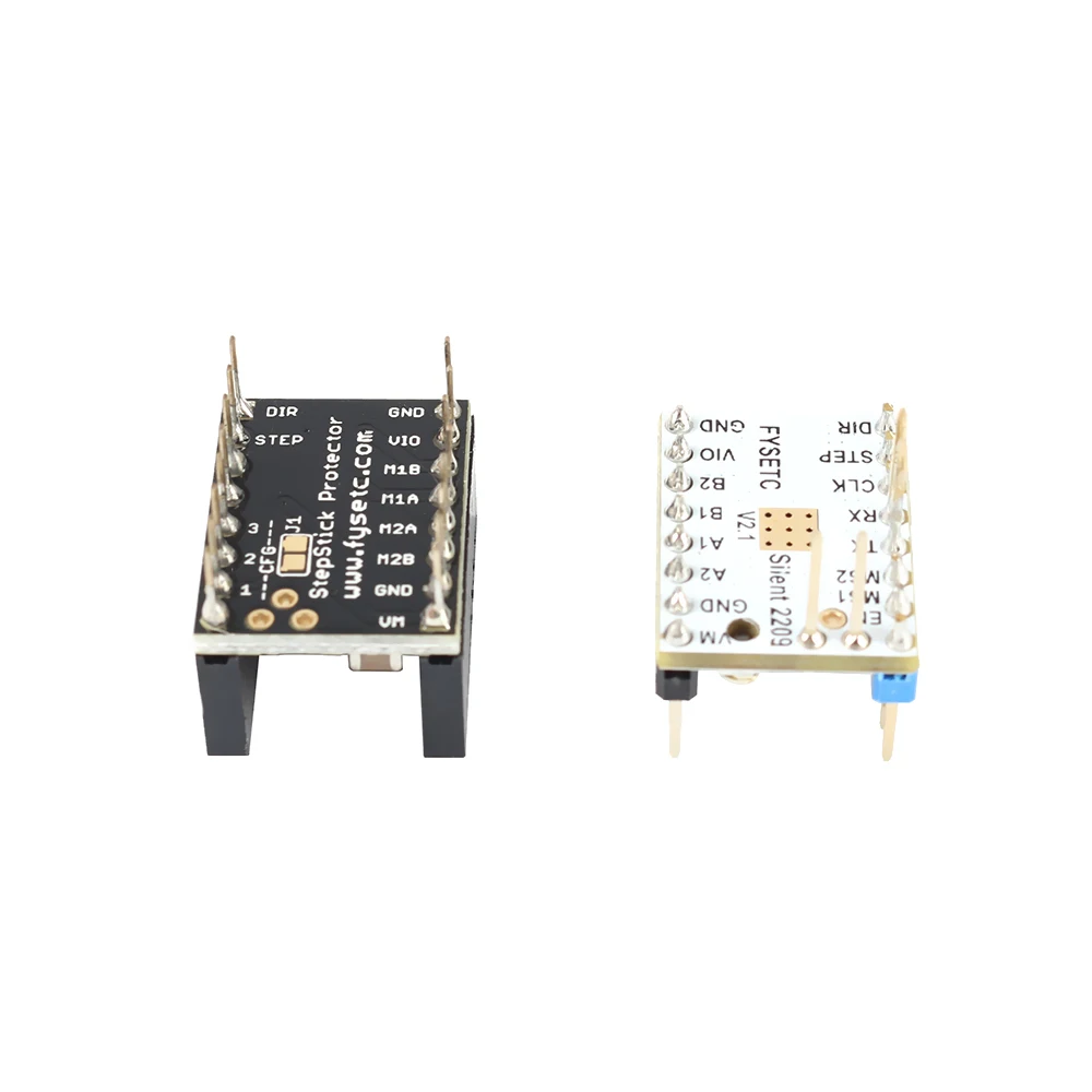6 шт. TMC2209 v3.0 шаговый двигатель драйвер Stepsticks Mute Driver VS TMC2208 и 6 шт. бесшумный шаг Стик протектор Двигателя драйвер
