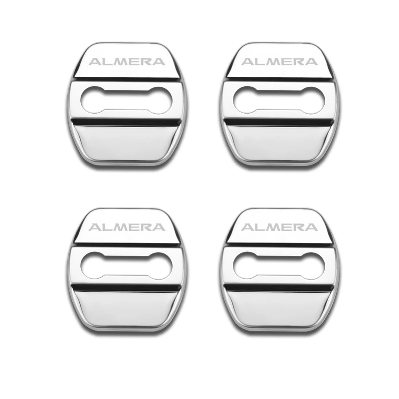 Авто-Стайлинг крышка дверного замка автомобиля Авто эмблемы чехол для Nissan Almera G15 N16 аксессуары