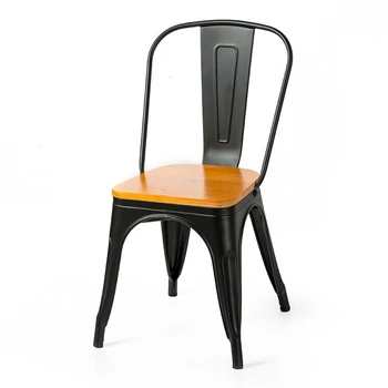 

Industry Wind Dining Chair Household Iron Chair Hotel Restaurant Ferrous Metal Economics Type Single Person Leisure Time