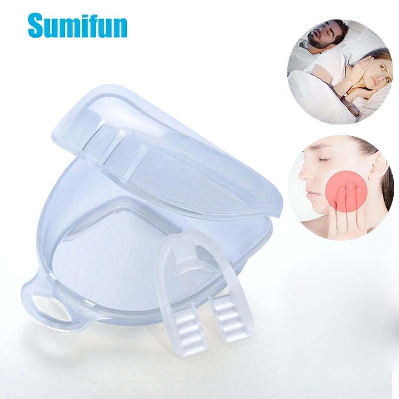 

1pcs Sumifun Orthodontic Braces Mouth Guard Molar Set Stop Bruxism Adult Anti-wear Brace Teeth Bracket C1663