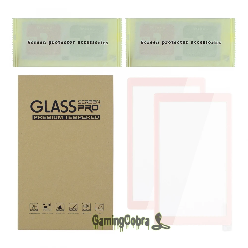 extremerate, 2 pacotes transparente, protetor de tela para ns switch lite