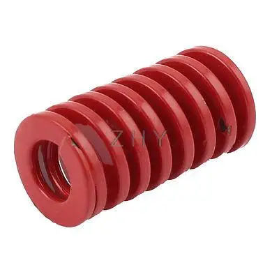 

Red Medium Load Press Flat Coil Compression Die Spring 22mm x 11mm x 40mm