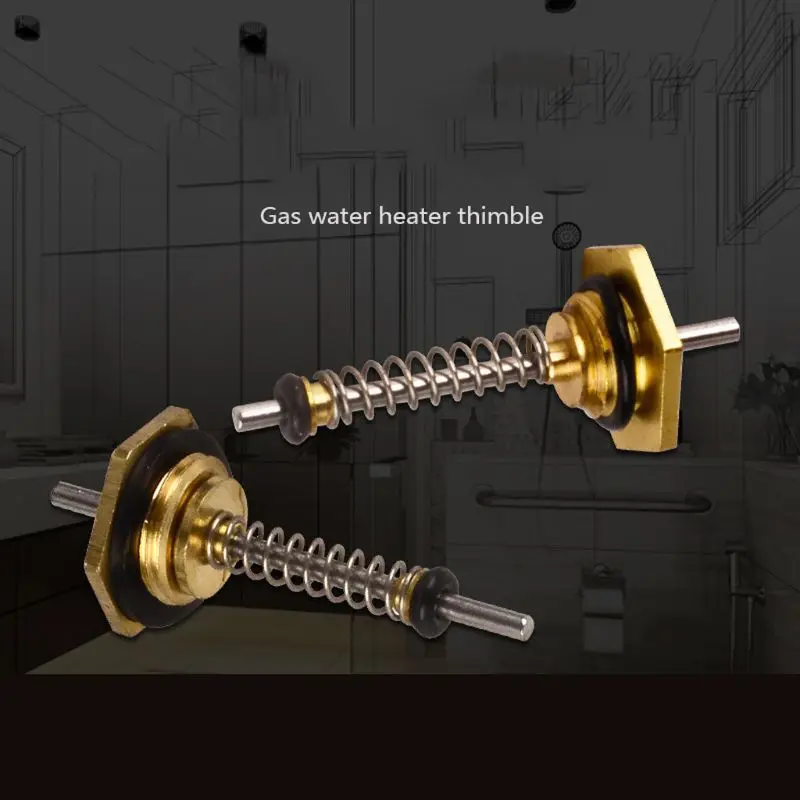 Gas Boiler Water Linkage Valve Thimble 10mm/12mm Length 10 Pcs for LPG Water Heater Valve Home Appliance