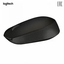 Мышь беспроводная Logitech B170 Black(черная, оптическая, 1000dpi, 2.4 GHz/USB-ресивер