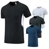 Man Fitness Short Sleeves Running Sport Men Gym Quick Dry Tshirts Fashion Mesh Reflective Summer Tee Print Soccer Jersey 3
