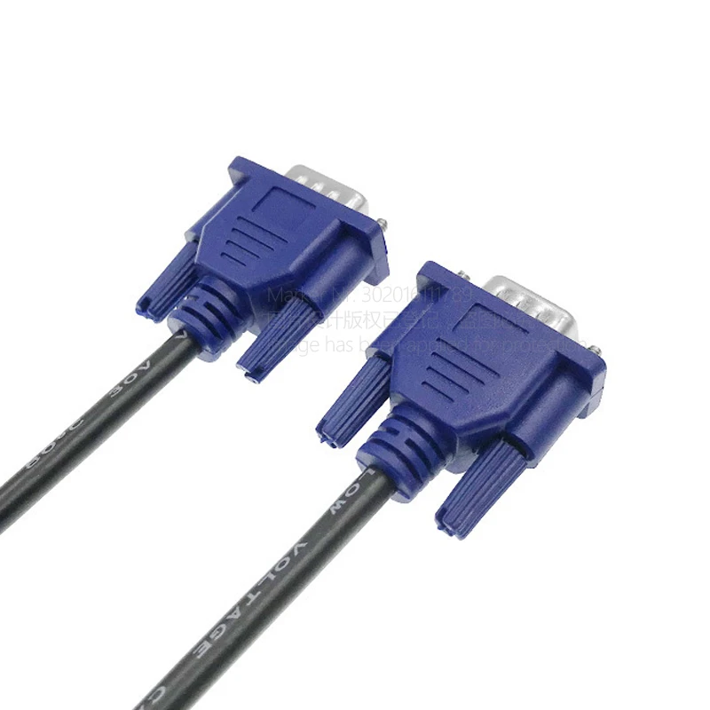 AUN 1,5 м/3 м/5 м VGA кабель папа-папа Высокое качество медный сердечник провод линия для ПК компьютерный монитор проектор tv-Box