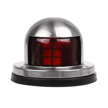 

12V Signal Deck Mount Navigation Light LED Bow Sailing Warning Accessories Yacht Stainless Steel Waterproof For Marine Boat