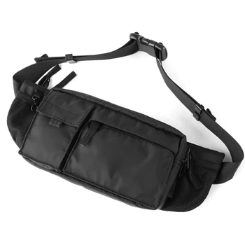 

Waterproof Bag Men Female Casual Shouder Mini Bags for Sports Belt Bag with Zipper Multi-Layer Backbags