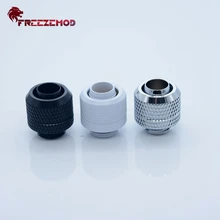 FREEZEMOD водяная арматура для систем охлаждения G1/4 ''внешняя резьба для 9,5X12,7 мм Мягкая трубка водяного охлаждения компьютера. HRGKN-B38