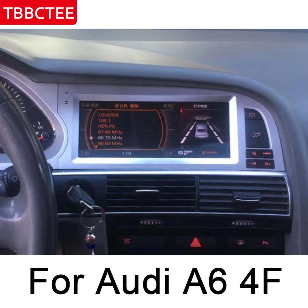 Автомагнитола для Audi A6 4F 2005 2006 2007 2008 2009 MMI GPS Android навигация AUX стерео
