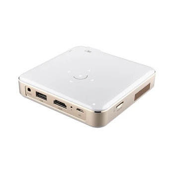 

Wireless Pocket Projectors for Home Small Office Using Mini Projector DLP 1080P 60 ANSI Lumens USB HD Image Input