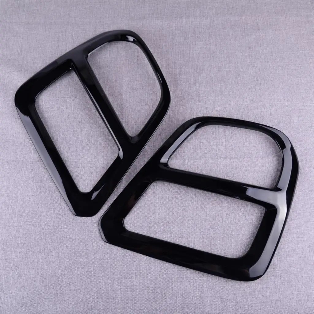 

DWCX 2pcs Black Car Styling Garnish Sticker Front Fog Light Lamp Cover Trim ABS Fit for Subaru Forester SK 2019